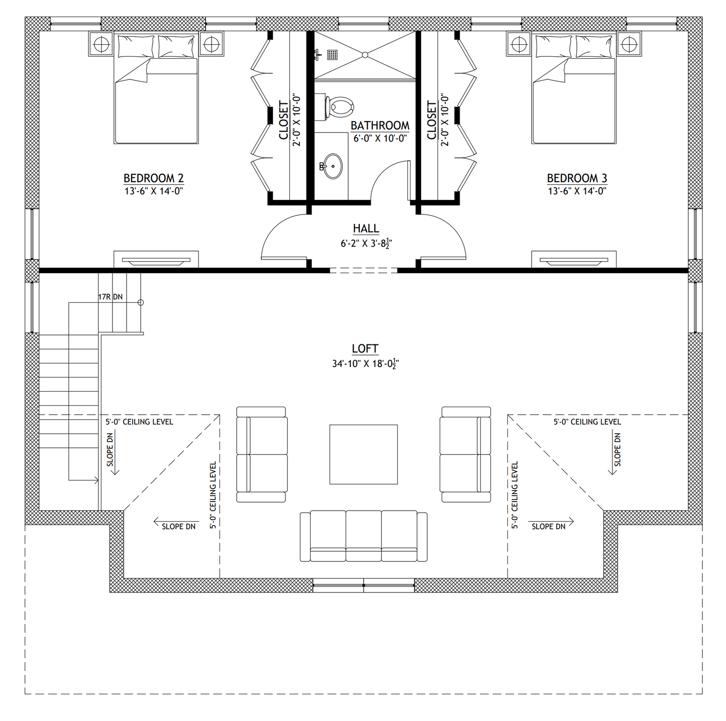 BCO-40034-B Brandon Barndominium House Plan