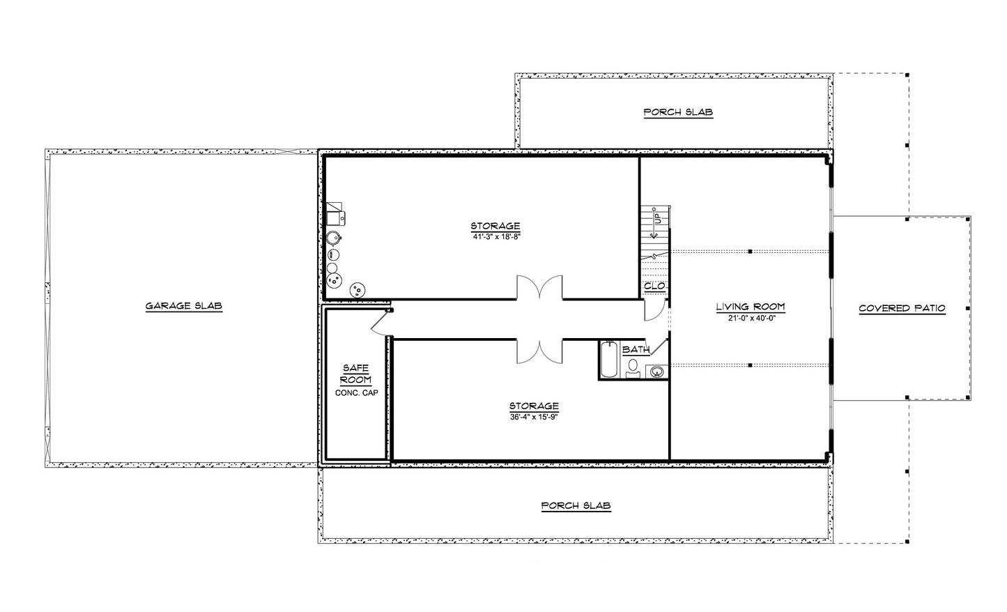 BG-20069 Pembroke Barndominium House Plan