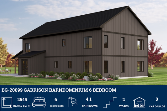 BG-20099 Garrison Barndominium House Plan