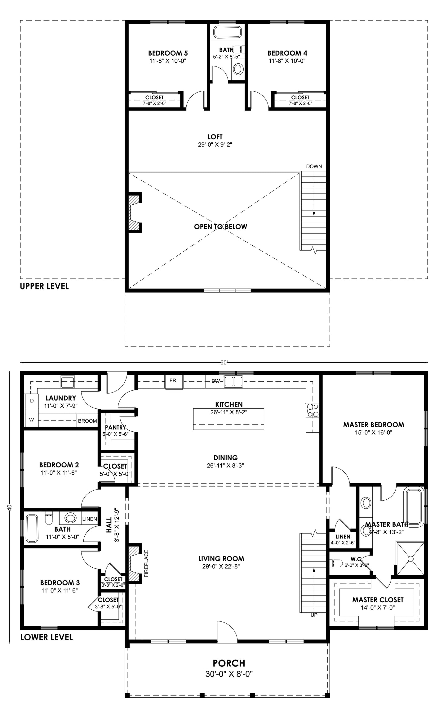 FH-00102 Ericson Modern Farmhouse Plan