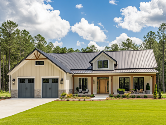 FH-00103 Janet Modern Farmhouse Plan