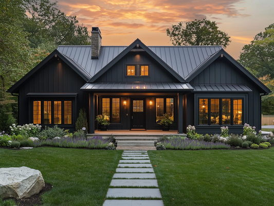FH-00107 Mallory Modern Farmhouse Plan
