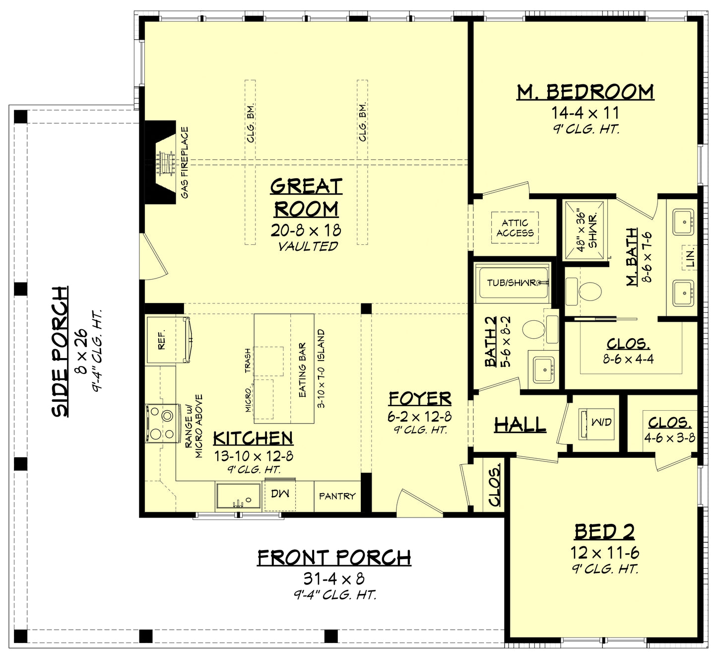 HPZ-26029 Joan Farmhouse Plan