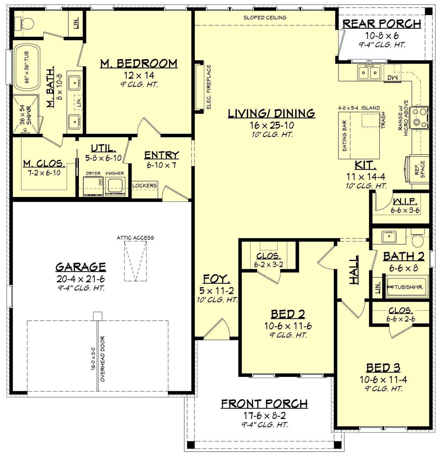 HPZ-26033 Larry Barndominium House Plan