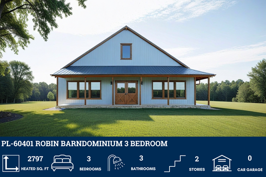PL-60401 Robin Barndominium House Plan