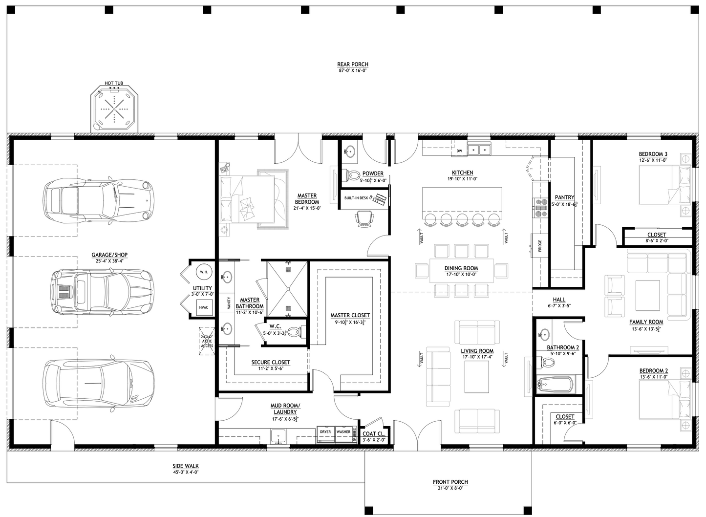 BK-2401 Sylvan Barndominium Kit