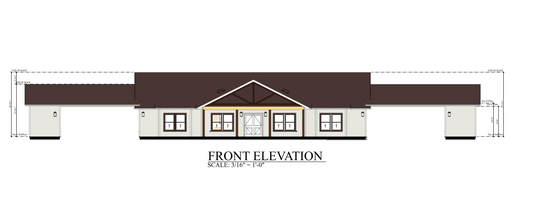 PL-62839 Wilkerson Barndominium House Plan