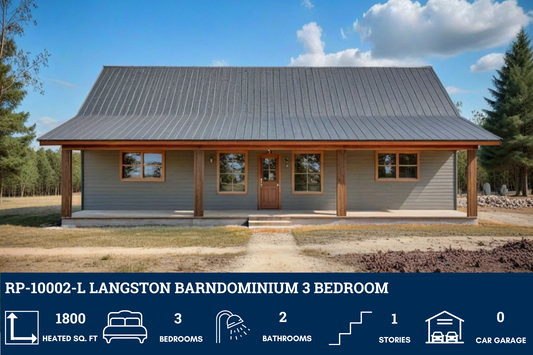 RP-10002-L Langston Barndominium House Plan
