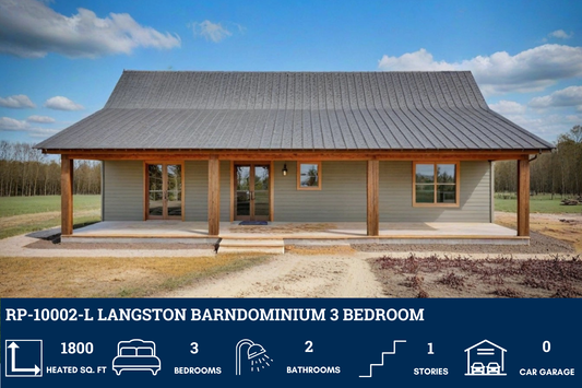 RP-10002-L Langston Barndominium House Plan