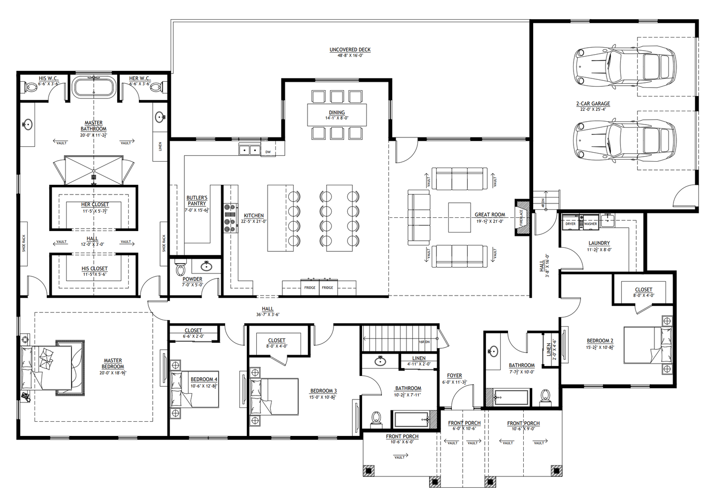 SV-30014 Sarah Custom Home Plan
