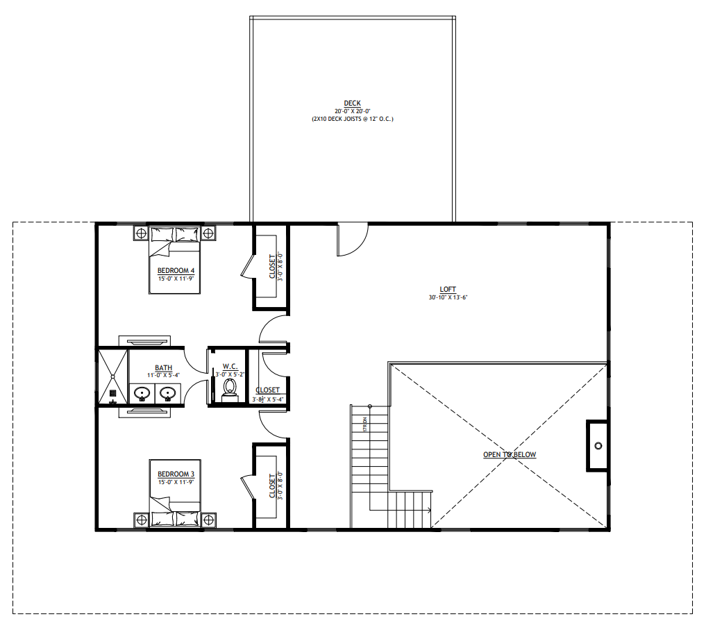 SV-5505-W Waters Barndominium House Plan