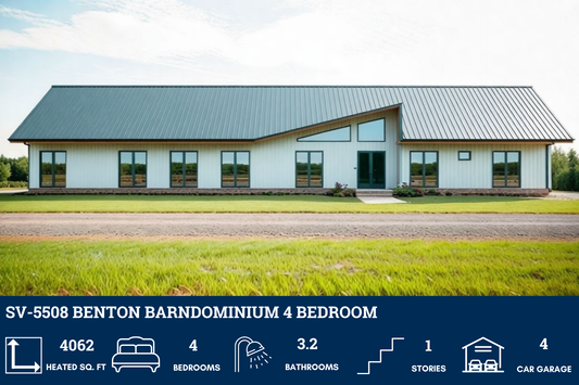SV-5508 Benton Barndominium House Plan
