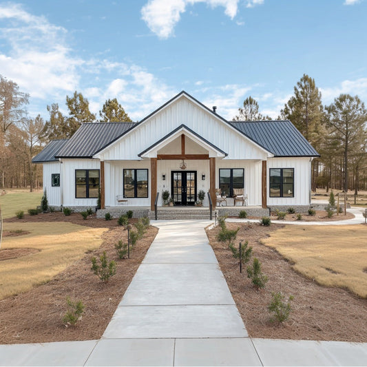 BCO-40195 Barndominium House Plan