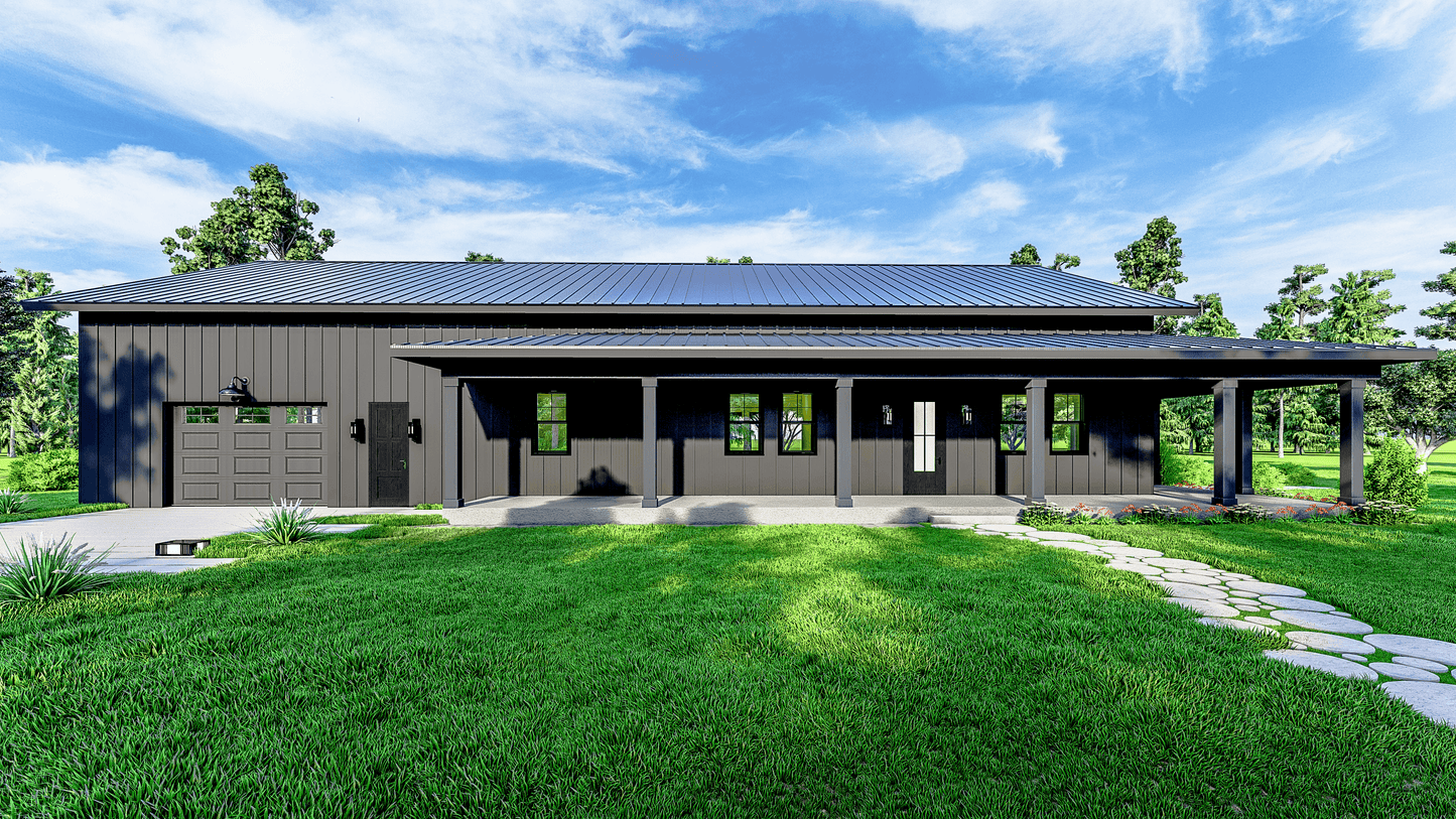 SV-5503 Parker Barndominium House Plan