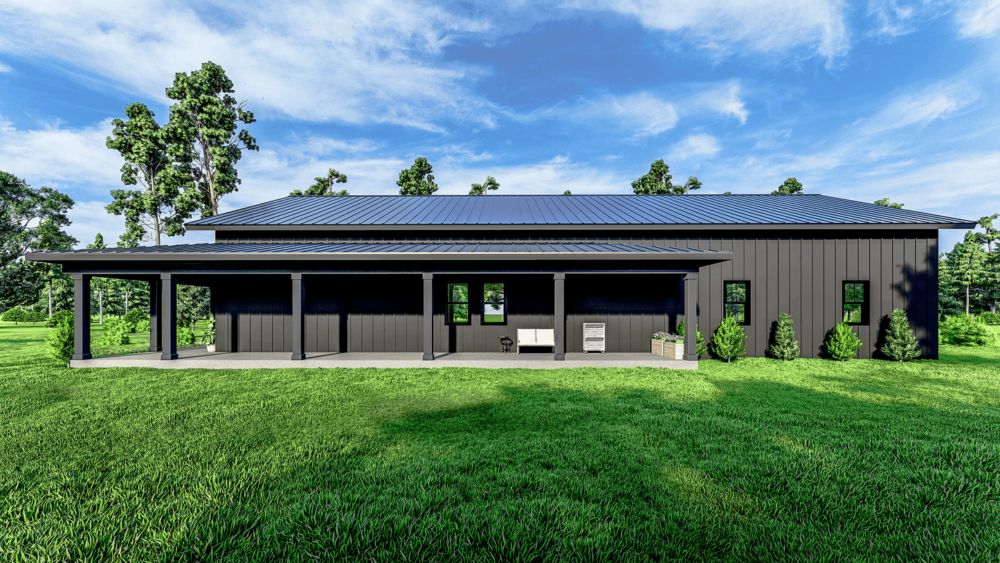 SV-5503 Parker Barndominium House Plan