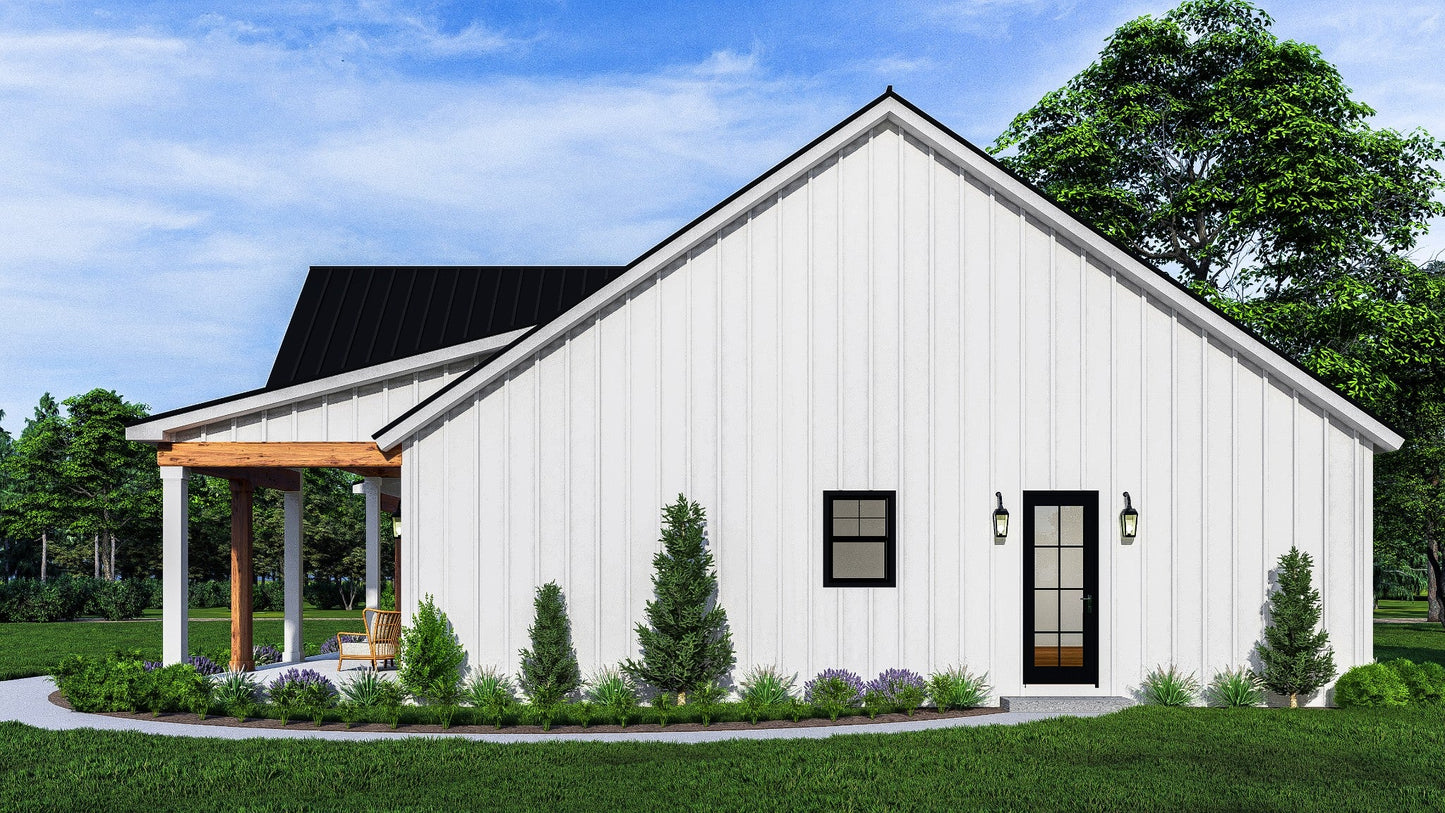 BCO-40001 Daxton Barndominium House Plan