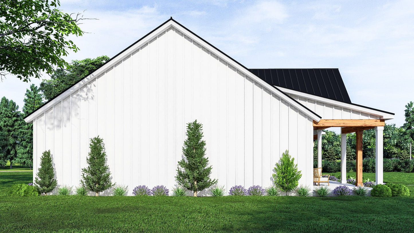 BCO-40001 Daxton Barndominium House Plan