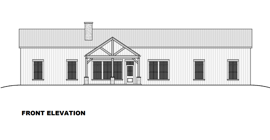 AK-4002 Baron Barndominium House Plan