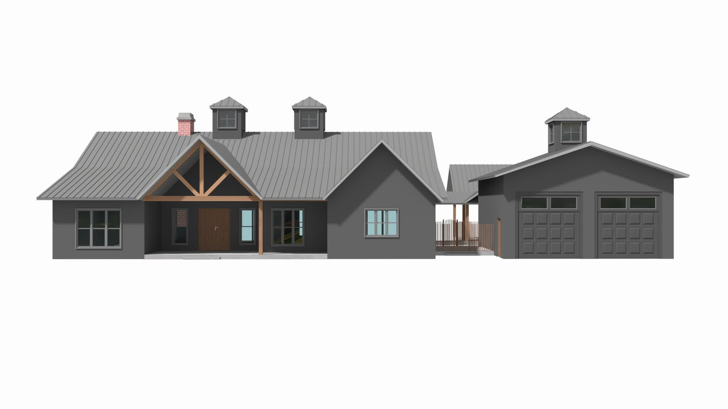 AP-20004 Hoffman Modern Farmhouse Plan
