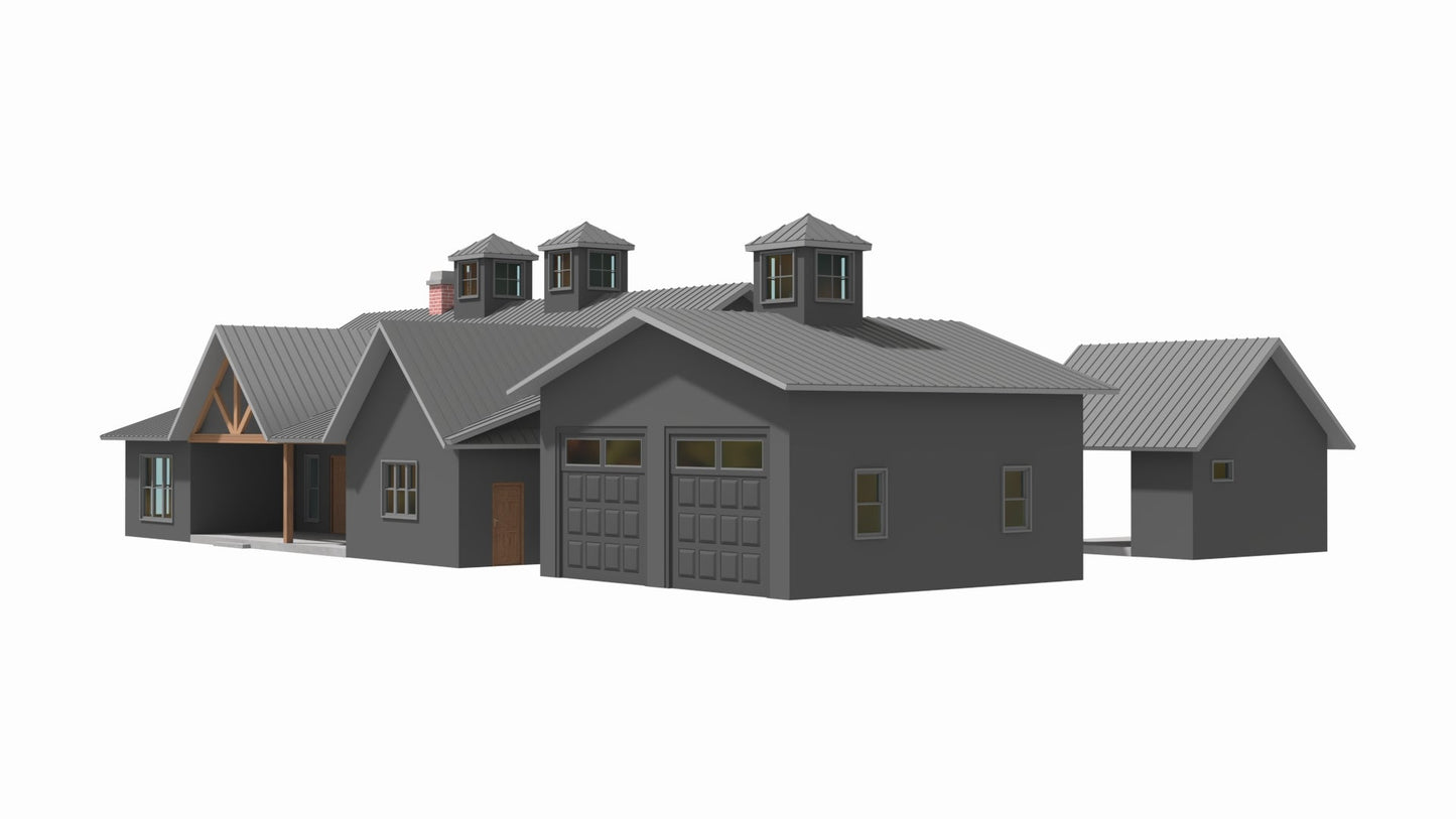 AP-20004 Hoffman Modern Farmhouse Plan