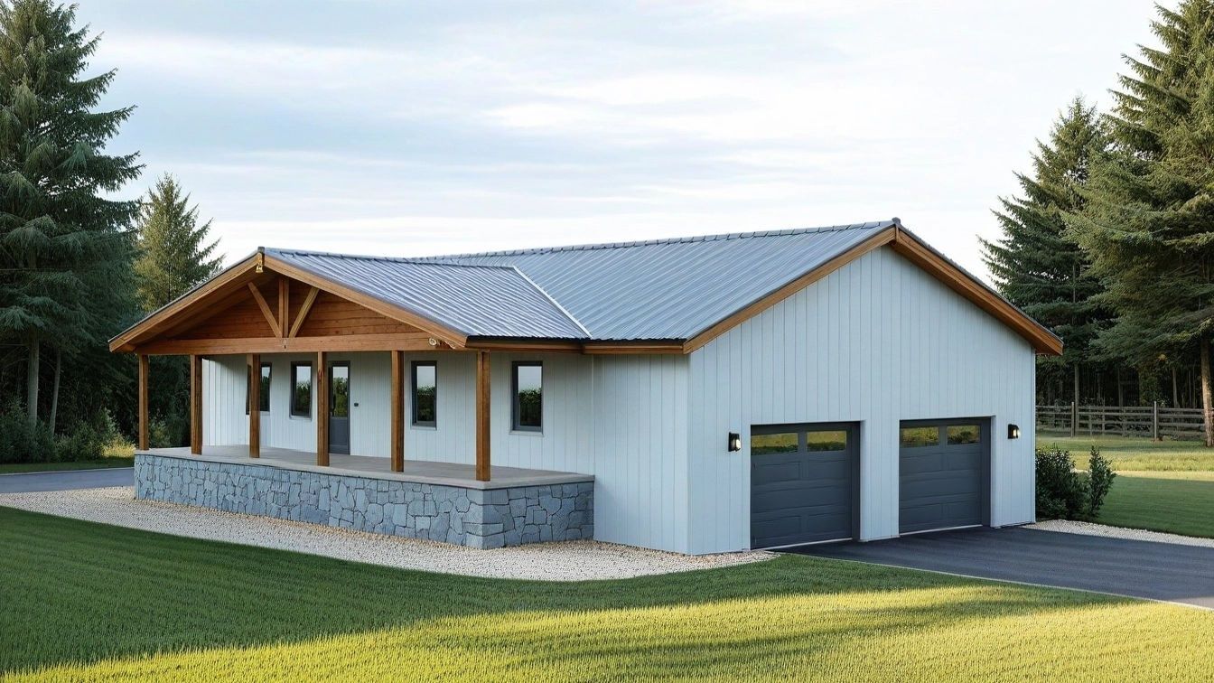 BCO-40006-D Don Barndominium House Plan