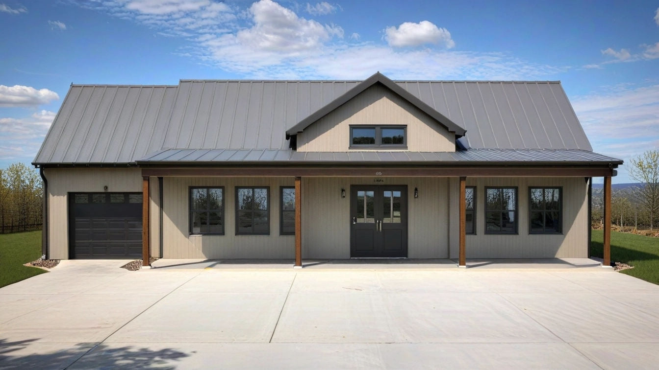 BCO-40055-K Kimberly Barndominium House Plan