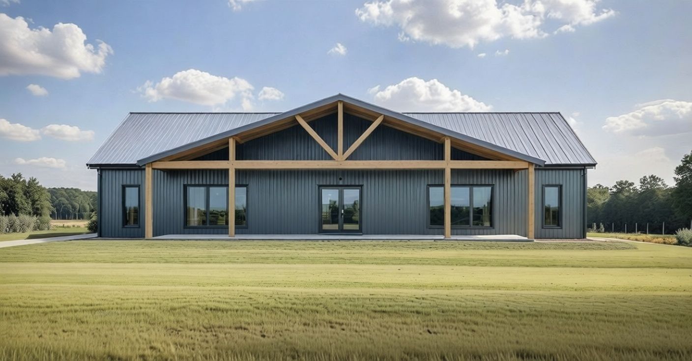 BCO-40064 Perry Barndominium House Plan