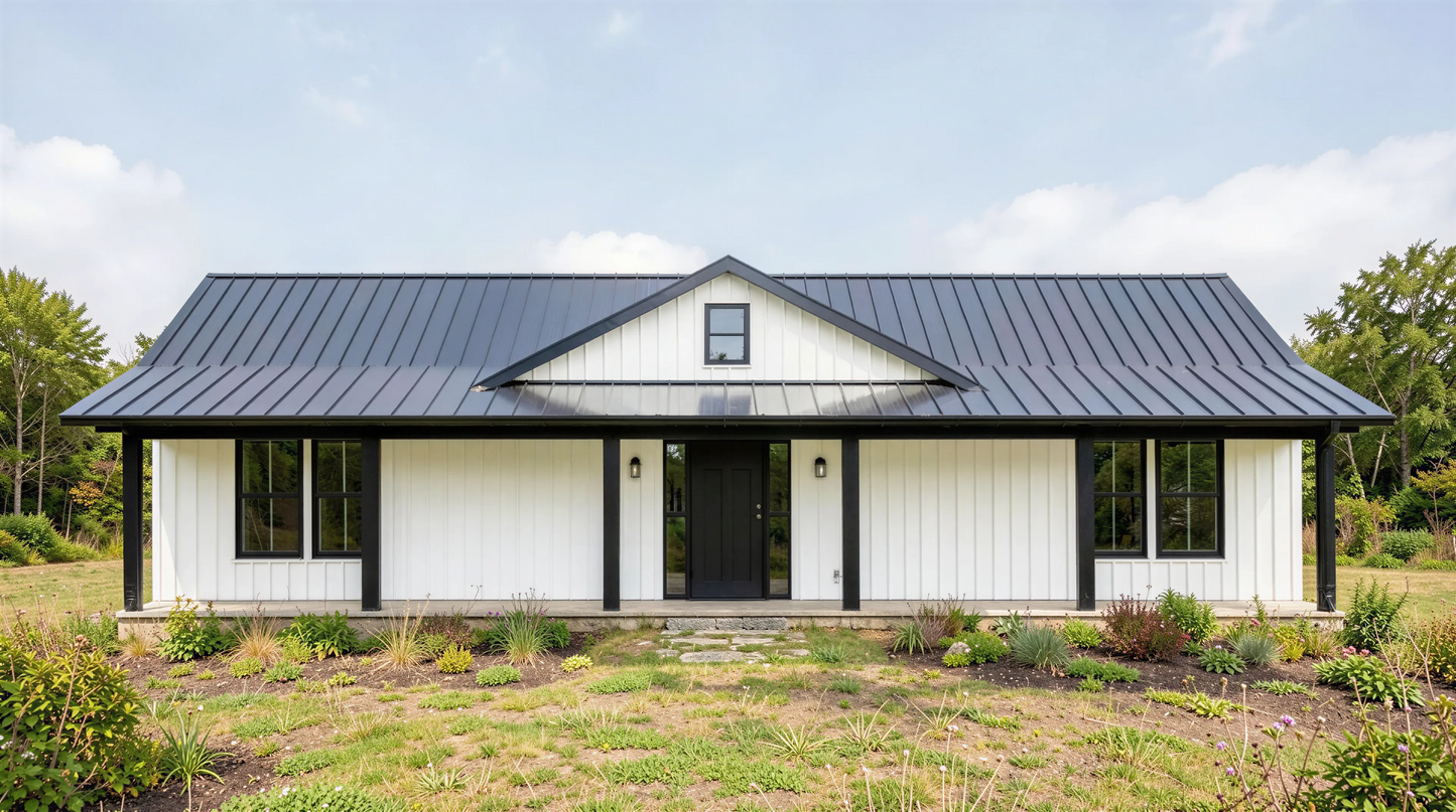 BCO-40067-W West Modern Farmhouse Plan