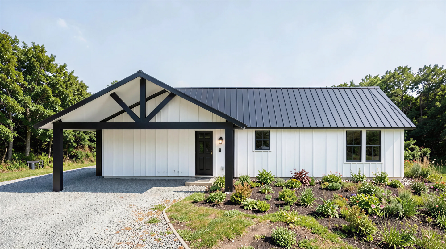 BCO-40067-W West Modern Farmhouse Plan