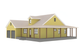 BCO-40085 Leonard Barndominium House Plan
