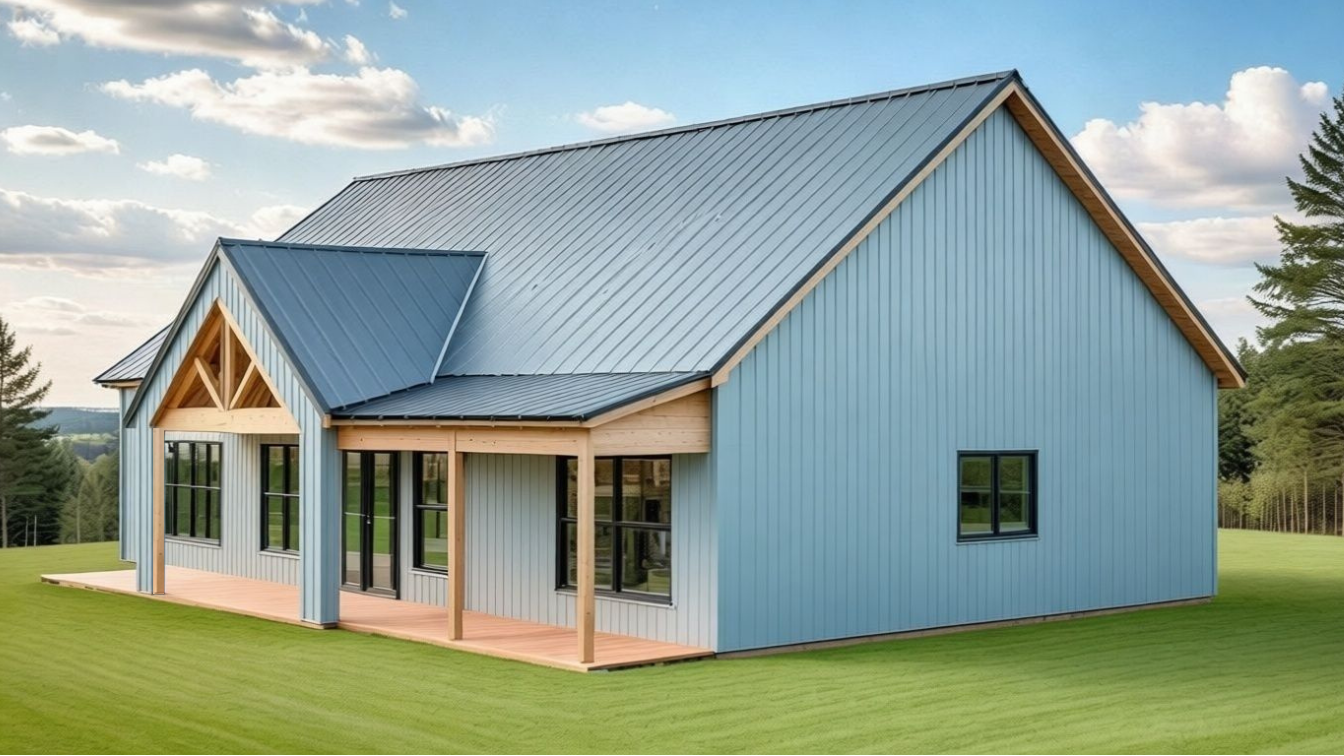 BCO-40095 Denver Barndominium House Plan
