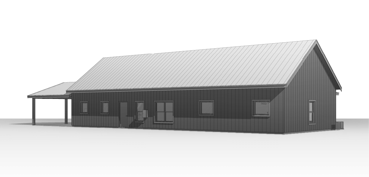BCO-40117 Lauren Barndominium House Plan