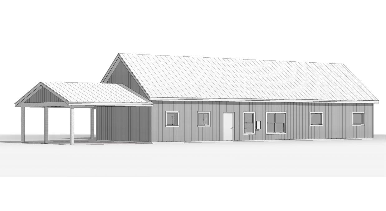 BCO-40117 Lauren Barndominium House Plan