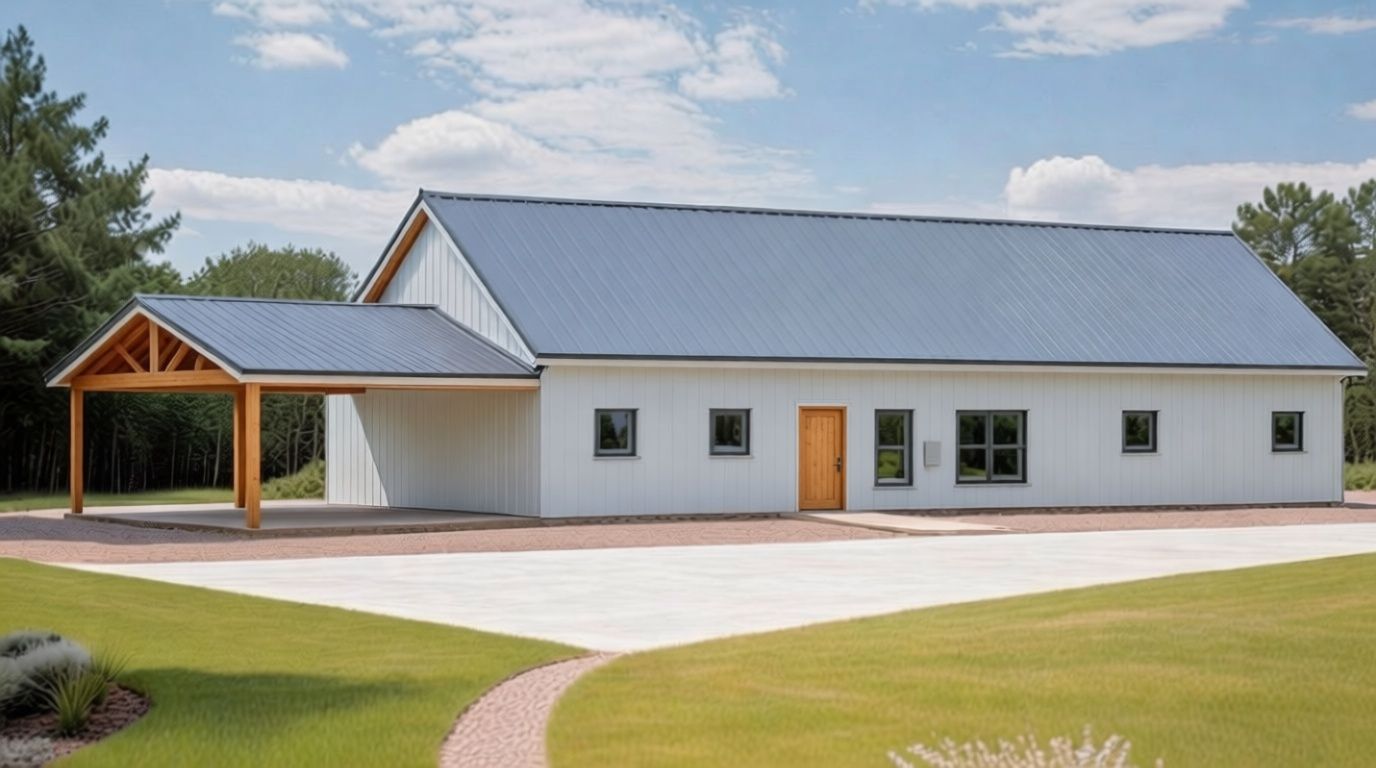 BCO-40117 Lauren Barndominium House Plan