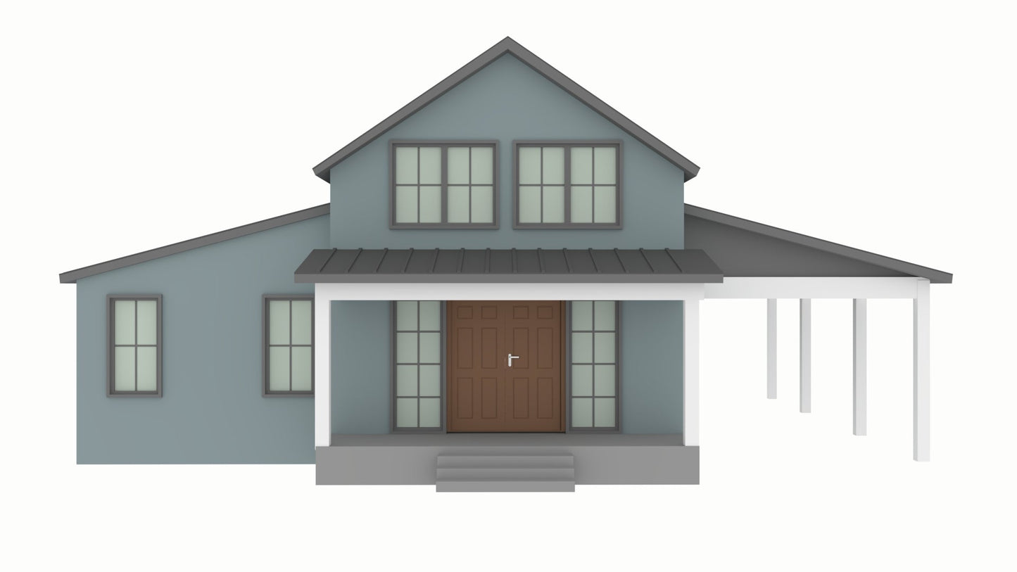BCO-40141-D Dwayne Modern Farmhouse Plan