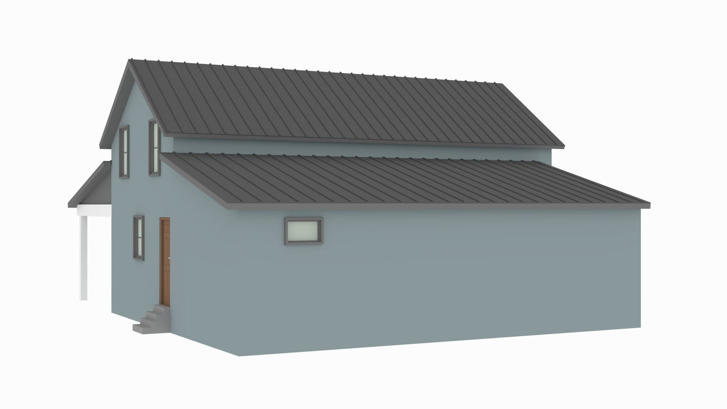BCO-40141-D Dwayne Modern Farmhouse Plan