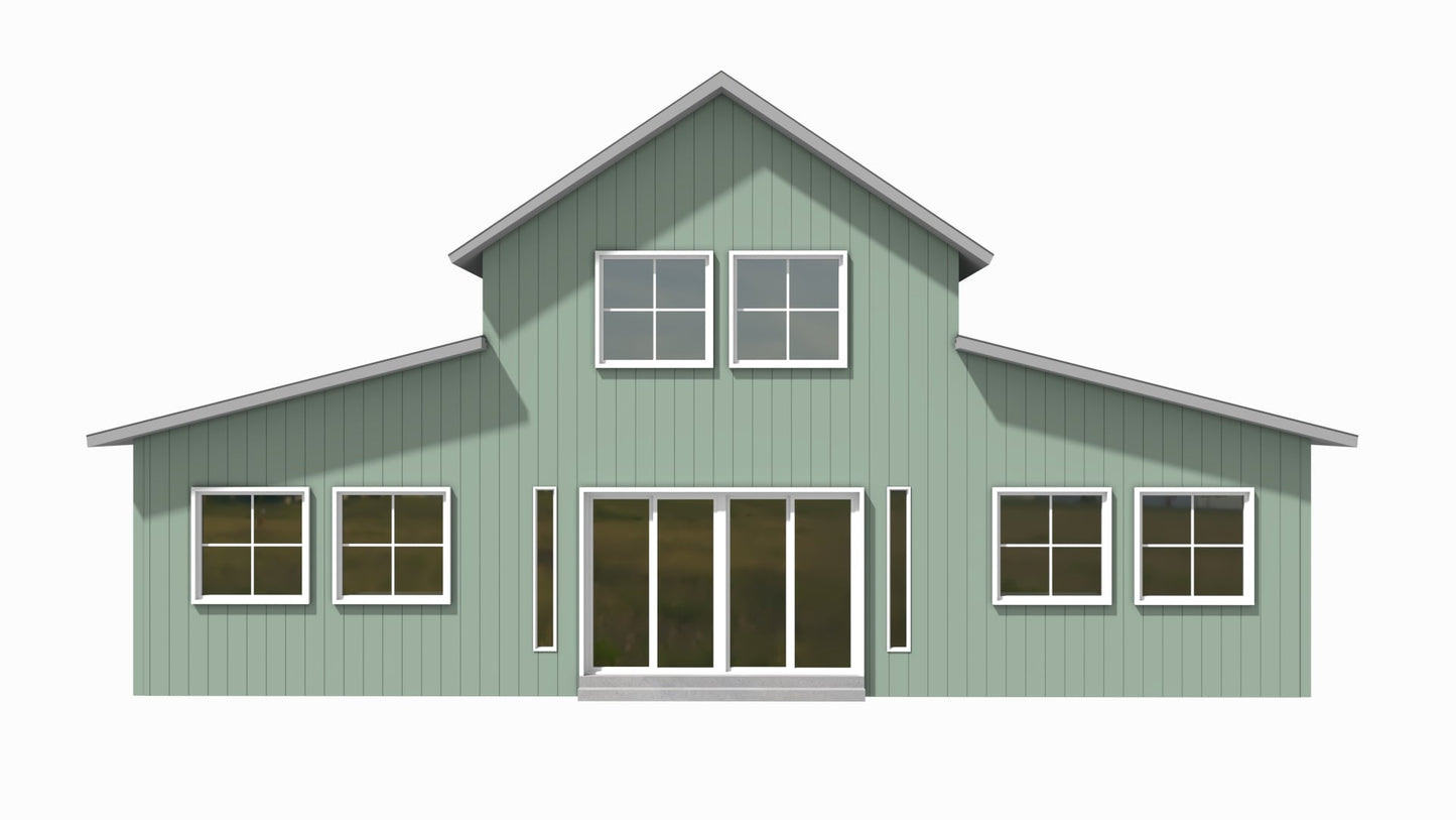 BCO-40141-N Nora Modern Farmhouse Plan