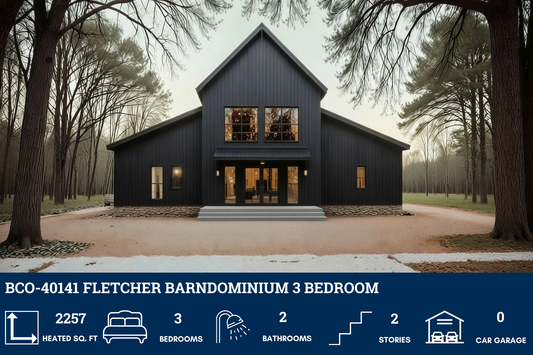BCO-40141 Fletcher Barndominium House Plan