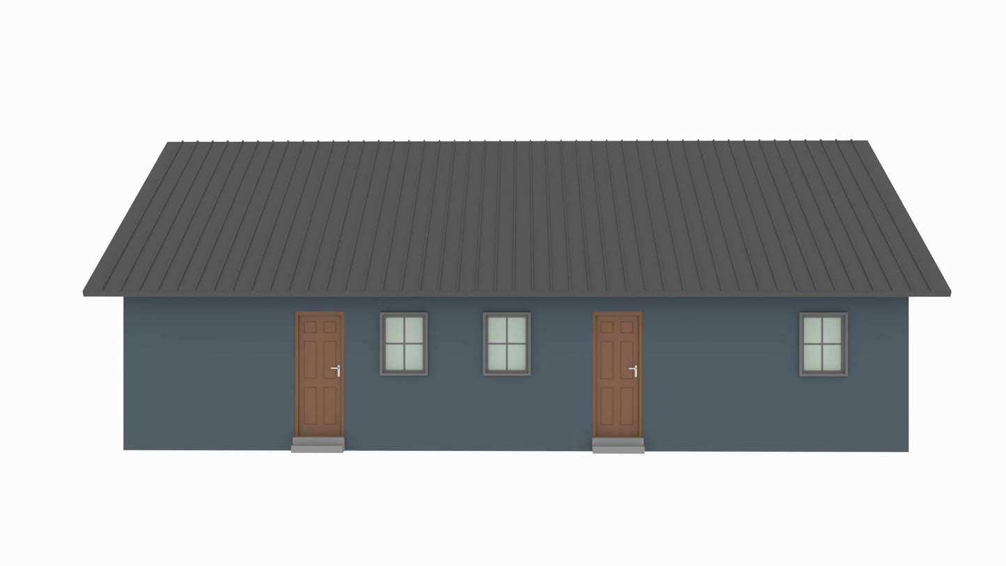 BCO-40142 Jonah Barndominium House Plan