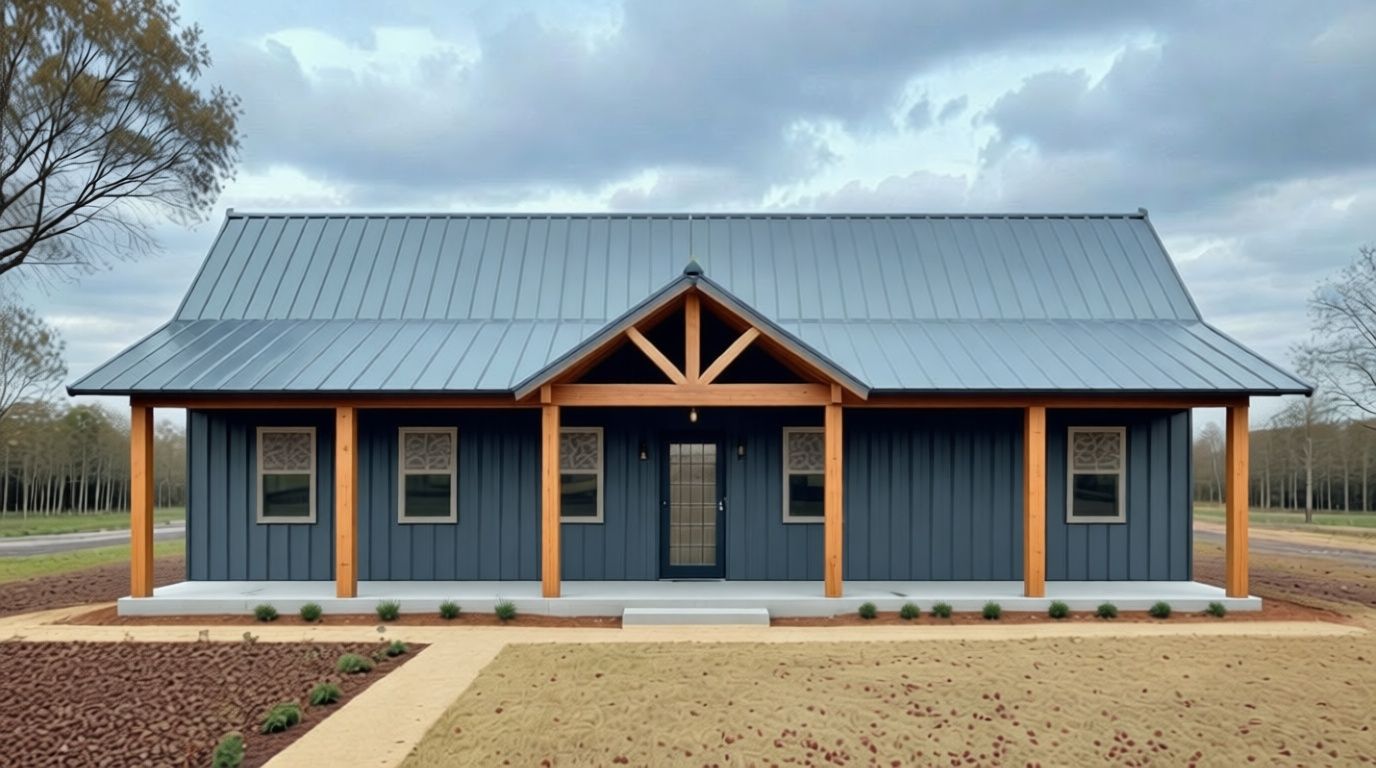 BCO-40142 Jonah Barndominium House Plan