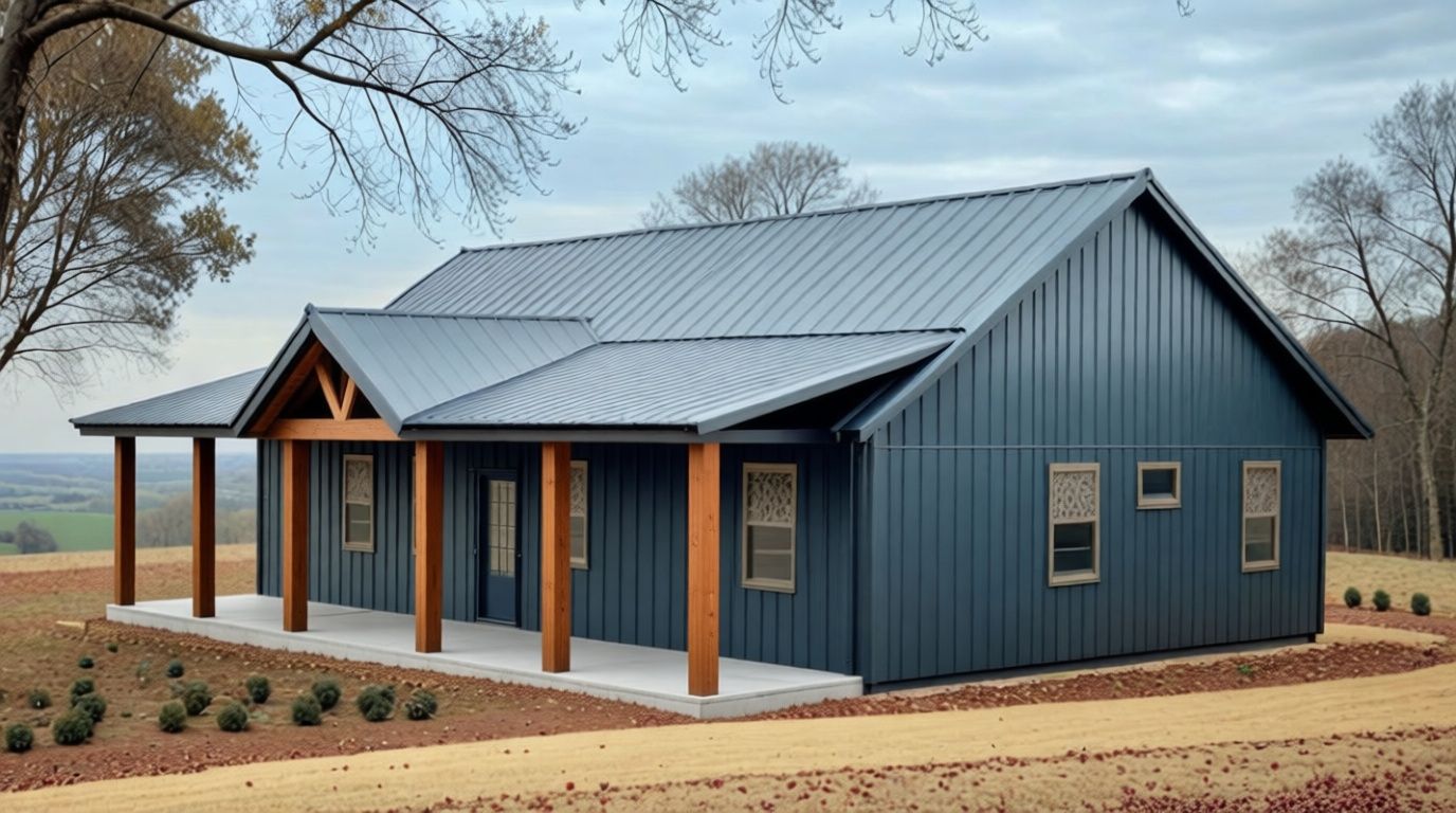 BCO-40142 Jonah Barndominium House Plan