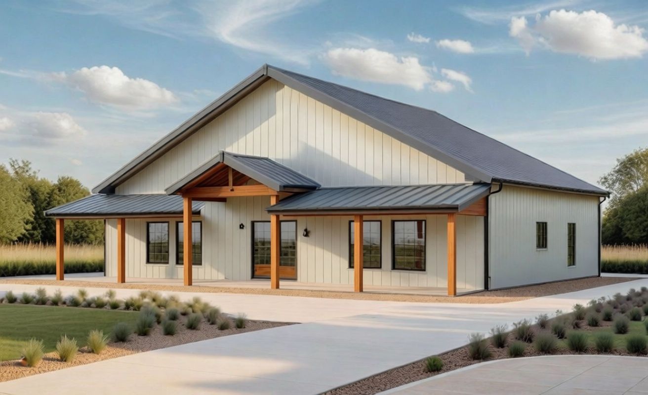 BCO-40155 Melissa Barndominium House Plan