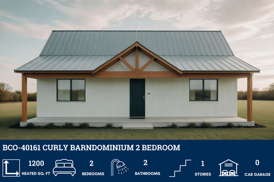 BCO-40161 Curly Barndominium House Plan