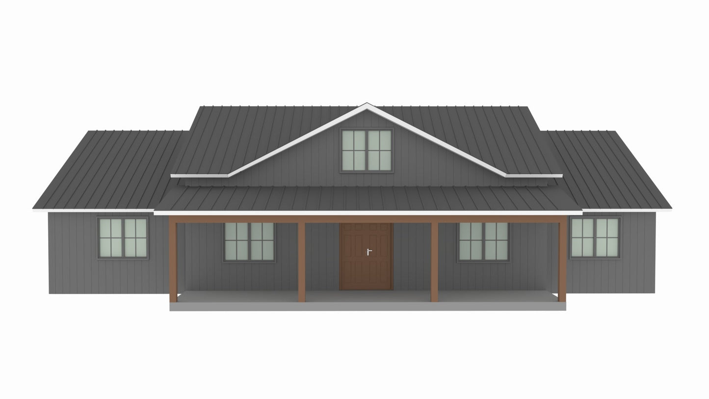 BCO-40174-C Clybourn Modern Farmhouse Plan