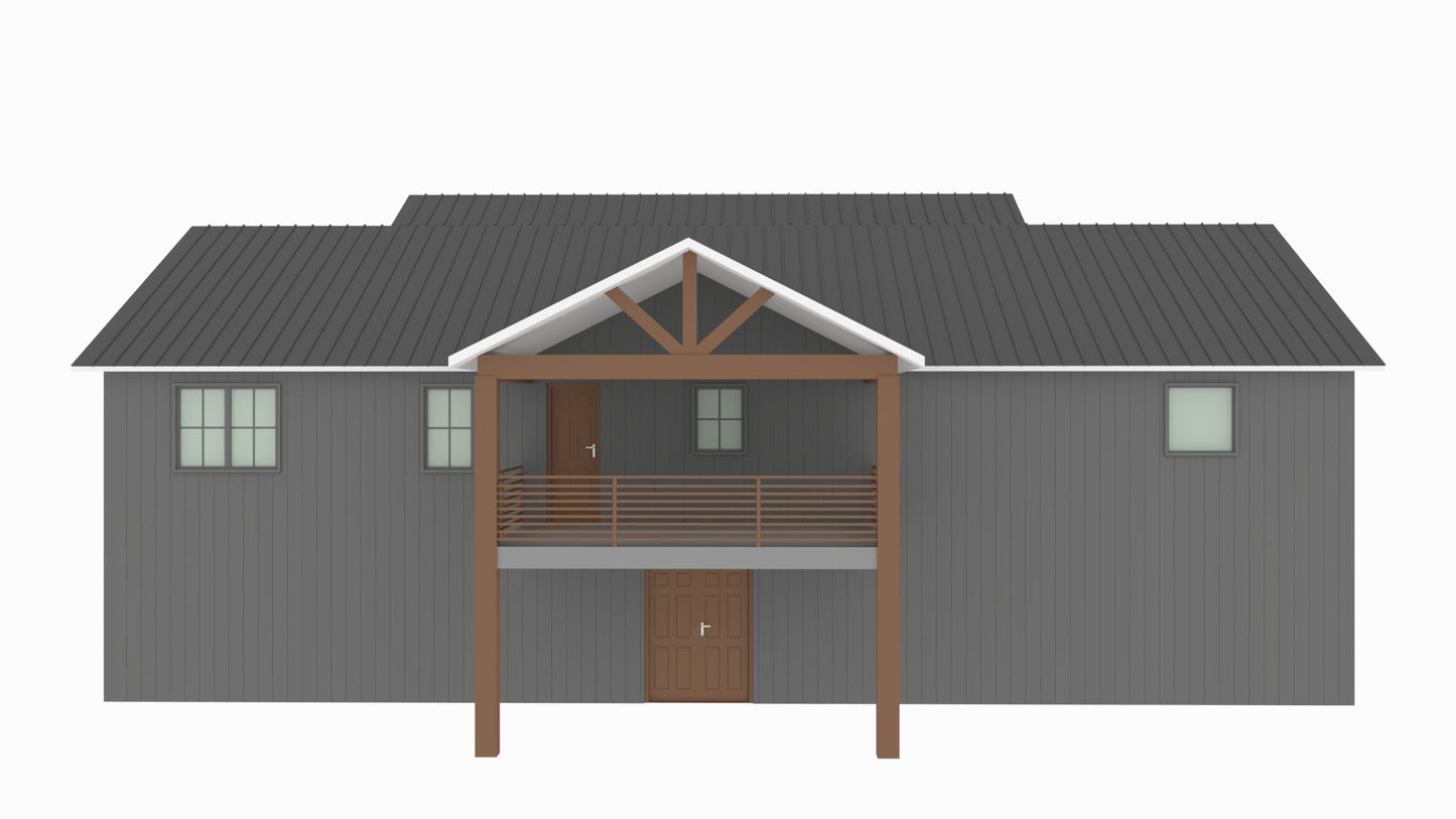 BCO-40174-C Clybourn Modern Farmhouse Plan