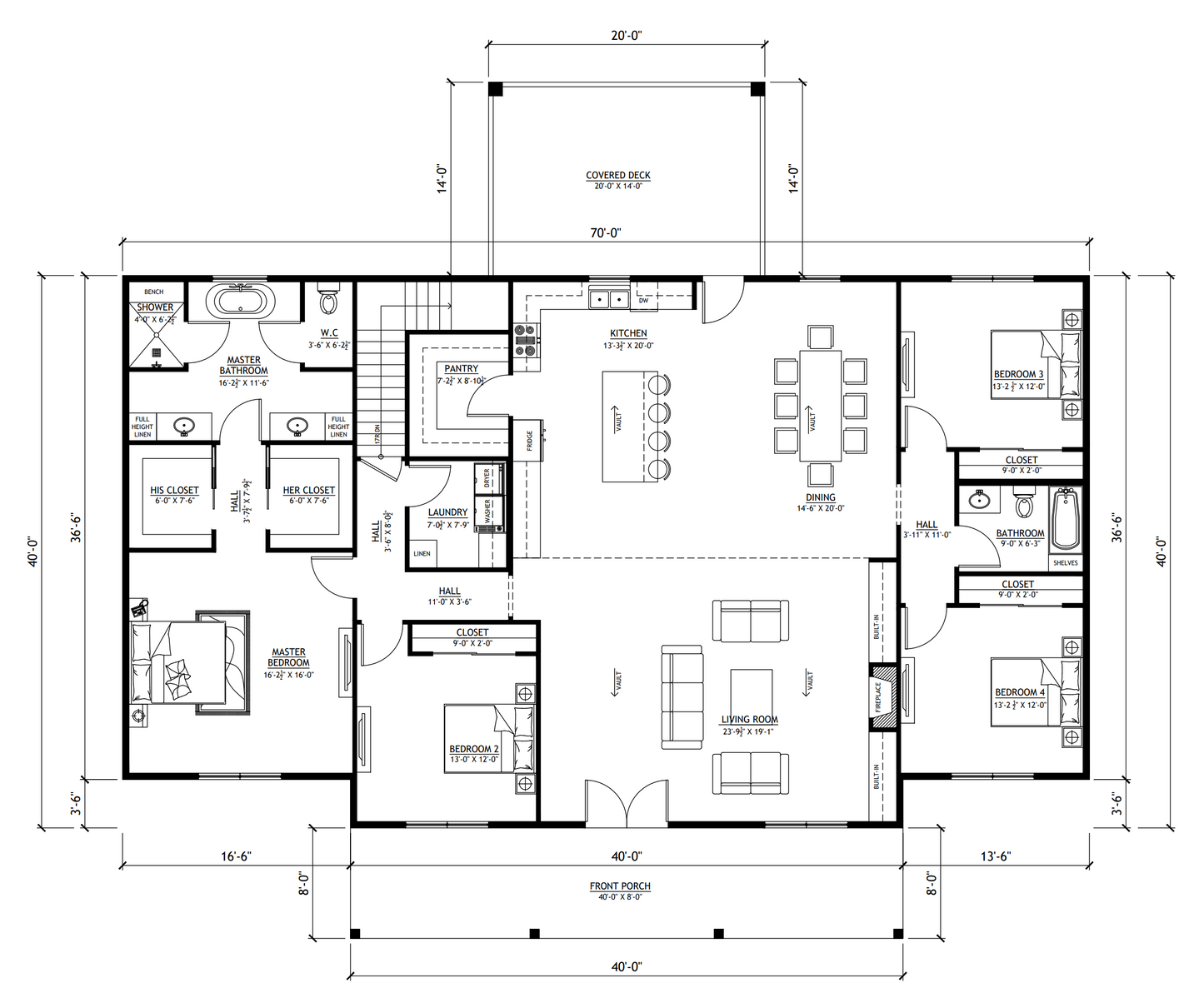BCO-40174-C Clybourn Modern Farmhouse Plan