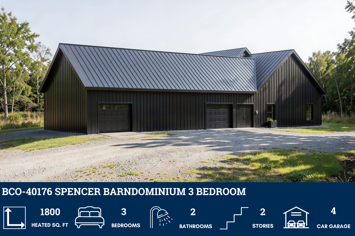 BCO-40176 Spencer Modern Farmhouse Plan