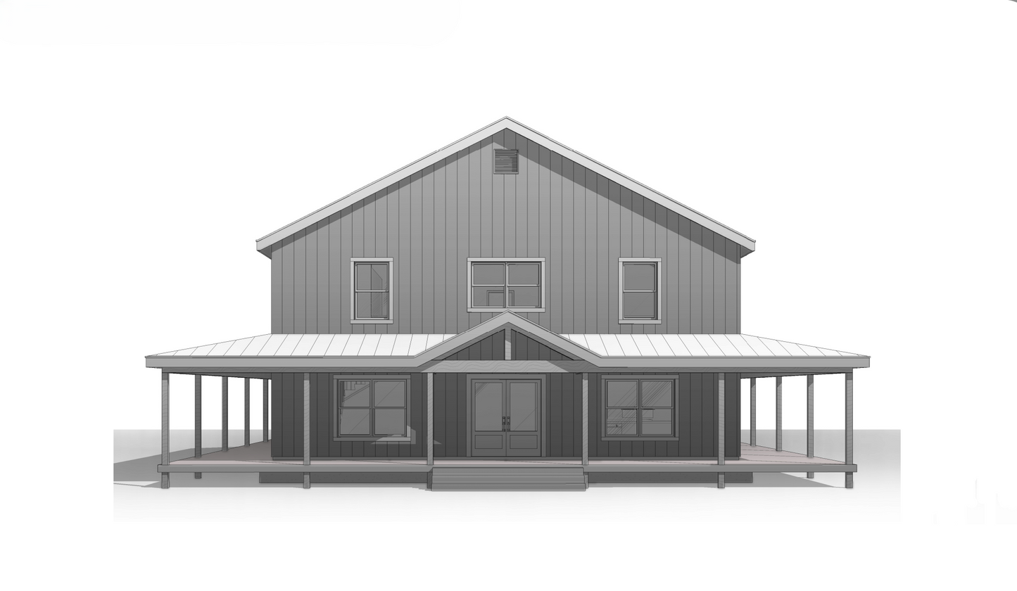 BCO-40206 Margaret Modern Farmhouse Plan