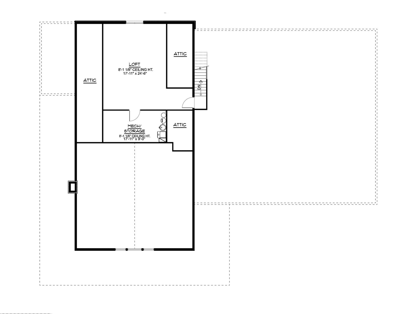 BG-20012-B Winston Barndominium House Plan