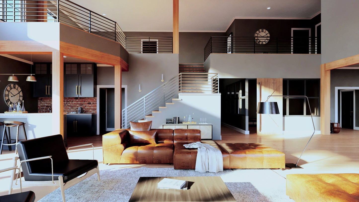 BG-20017 Beckett Barndominium House Plan